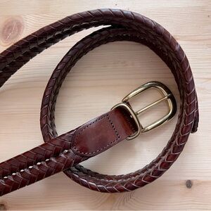 36” Braided Coach Belt